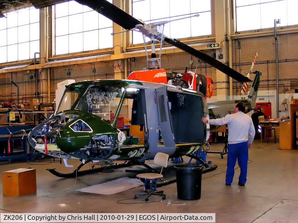 ZK206, 1979 Bell 212 AH2 C/N 30918, Army Air Corp Bell 212HP AH1