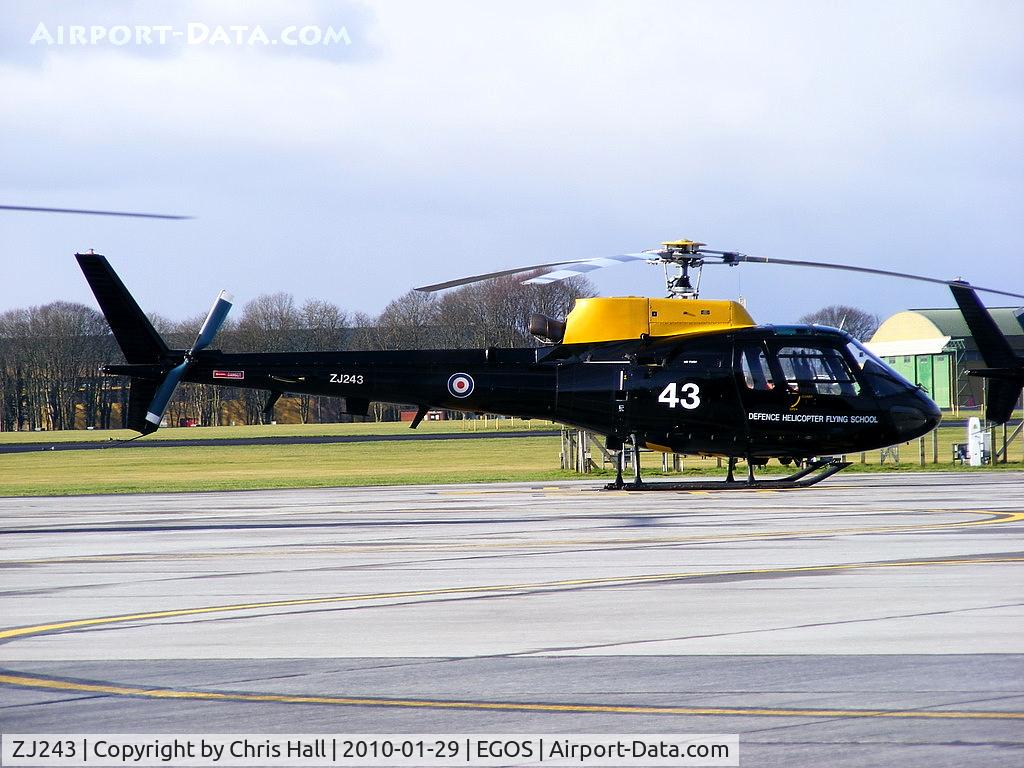 ZJ243, 1996 Eurocopter AS-350BB Squirrel HT2 Ecureuil C/N 2945, Defence Helicopter Flying School
