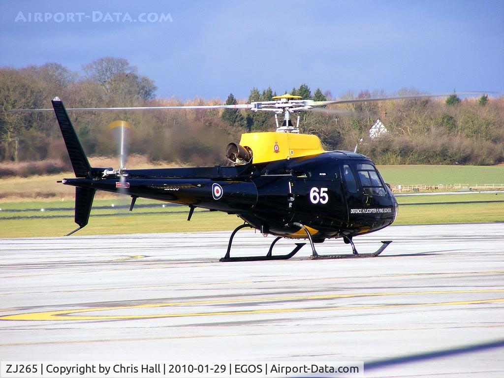 ZJ265, 1997 Eurocopter AS-350BB Squirrel HT1 Ecureuil C/N 2995, Defence Helicopter Flying School
