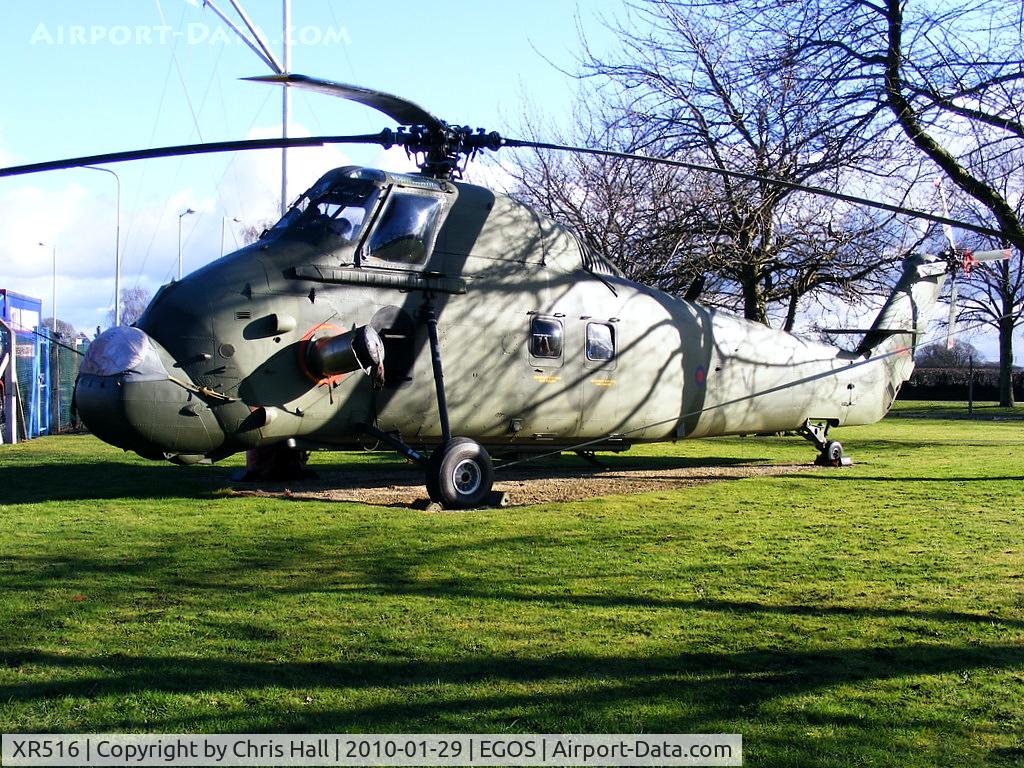 XR516, 1964 Westland Wessex HC.2 C/N WA138, Westland Wessex HC2, RAF Shawbury's new Gate Guardian