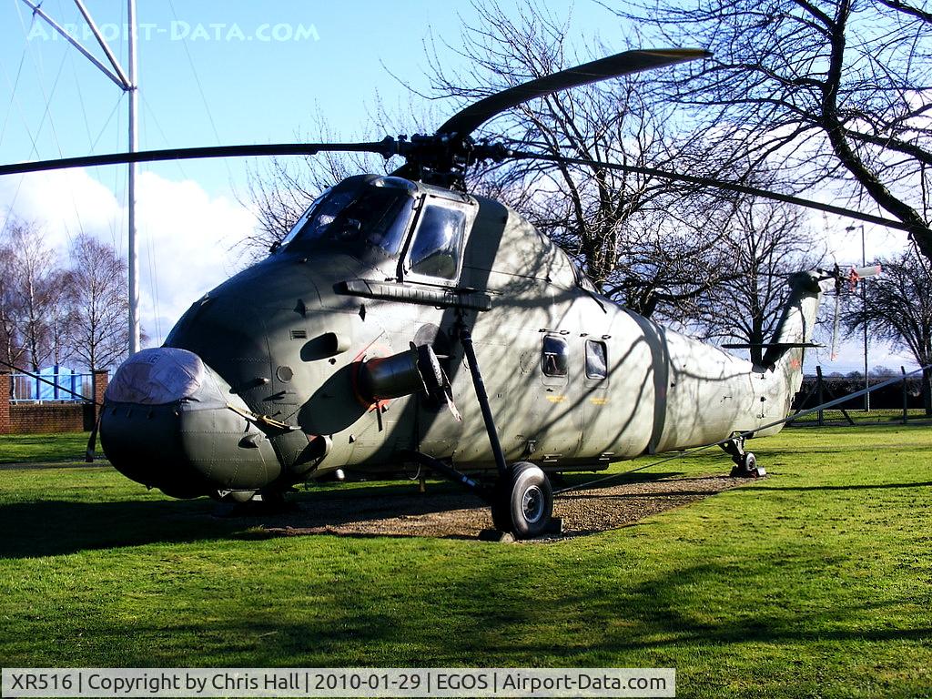 XR516, 1964 Westland Wessex HC.2 C/N WA138, Westland Wessex HC2, RAF Shawbury's new Gate Guardian