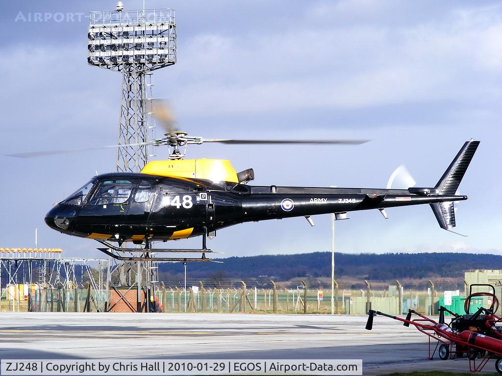 ZJ248, 1997 Eurocopter AS-350BB Squirrel HT1 Ecureuil C/N 3037, Defence Helicopter Flying School