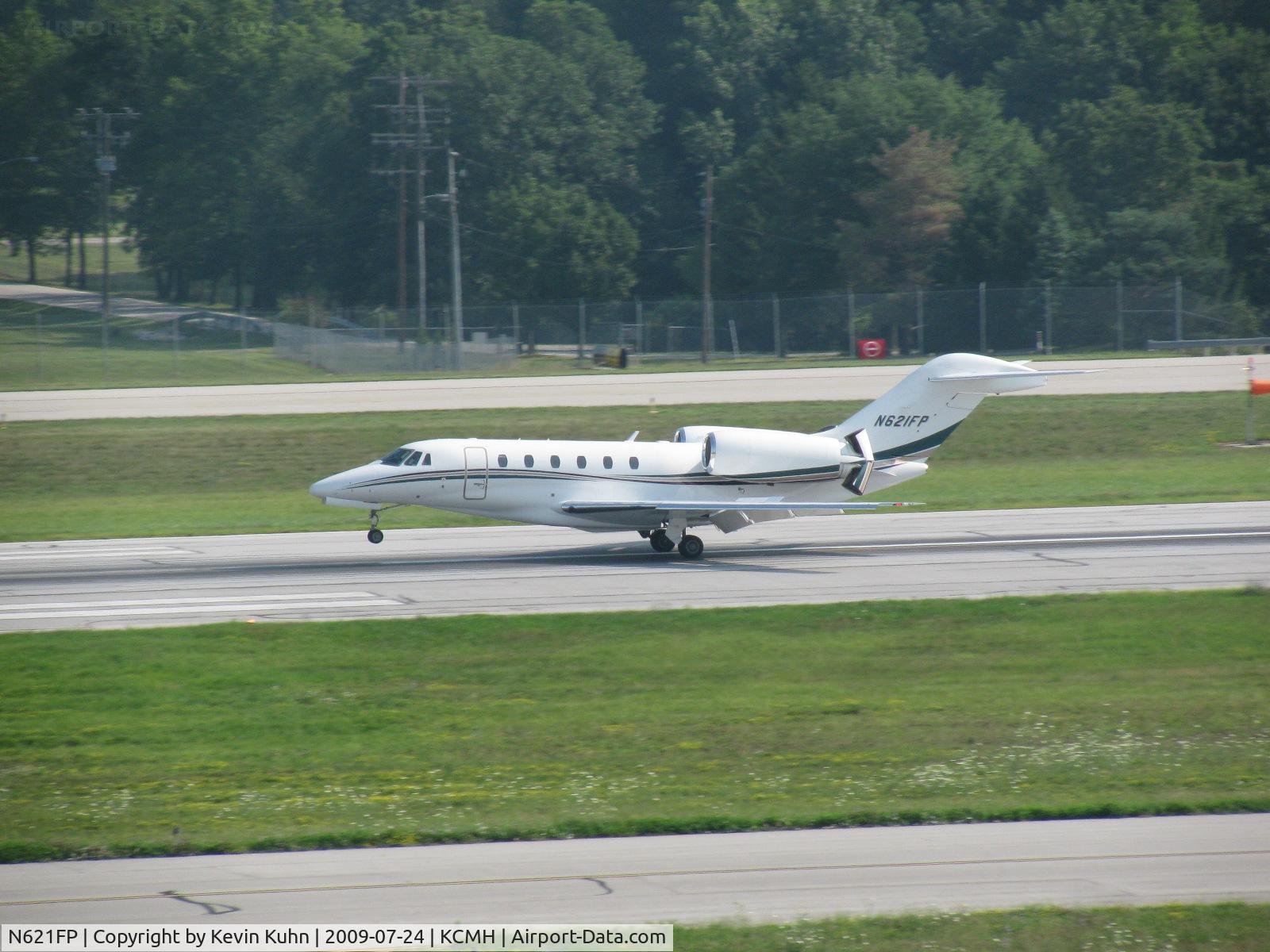 N621FP, 1998 Cessna 750 Citation X C/N 750-0045, Citation X reversing