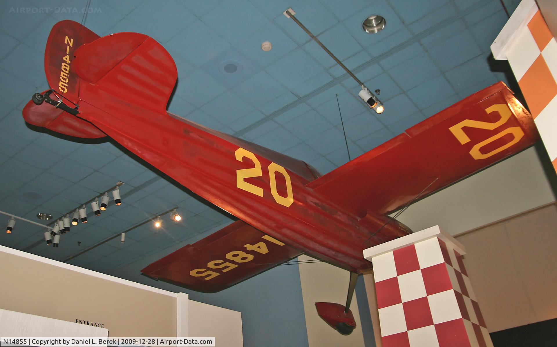 N14855, 1937 Wittman Chief Oshkosh - Buster C/N 4, This aircraft has been preserved and is on display at the Smithsonian National Air and Space Museum in Washington, DC.