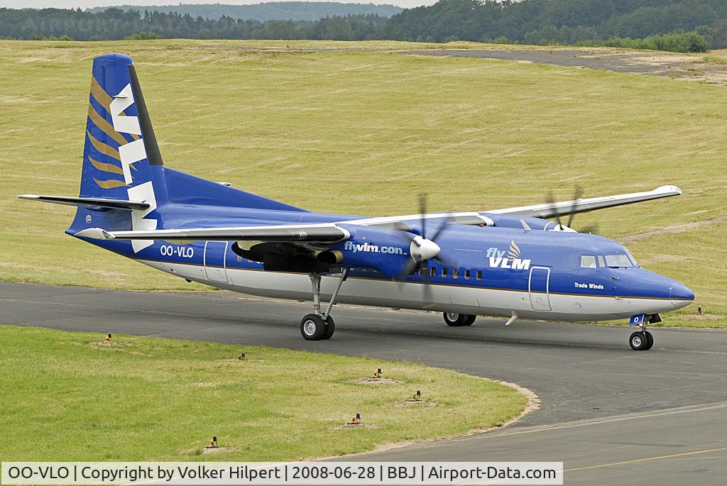 OO-VLO, 1988 Fokker 50 C/N 20127, still in old colours