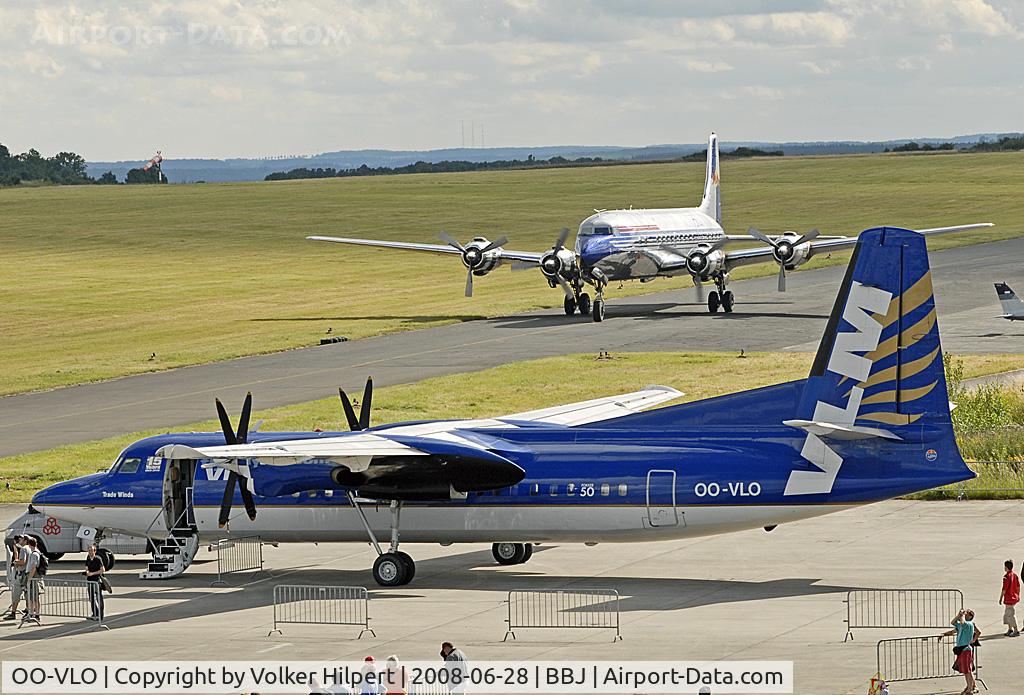 OO-VLO, 1988 Fokker 50 C/N 20127, still with VLM