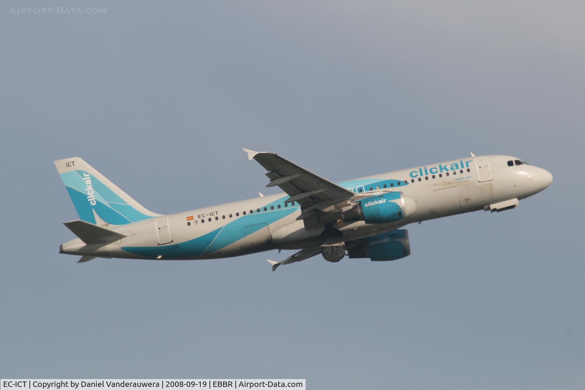 EC-ICT, 1991 Airbus A320-211 C/N 264, Taking off from RWY 07R