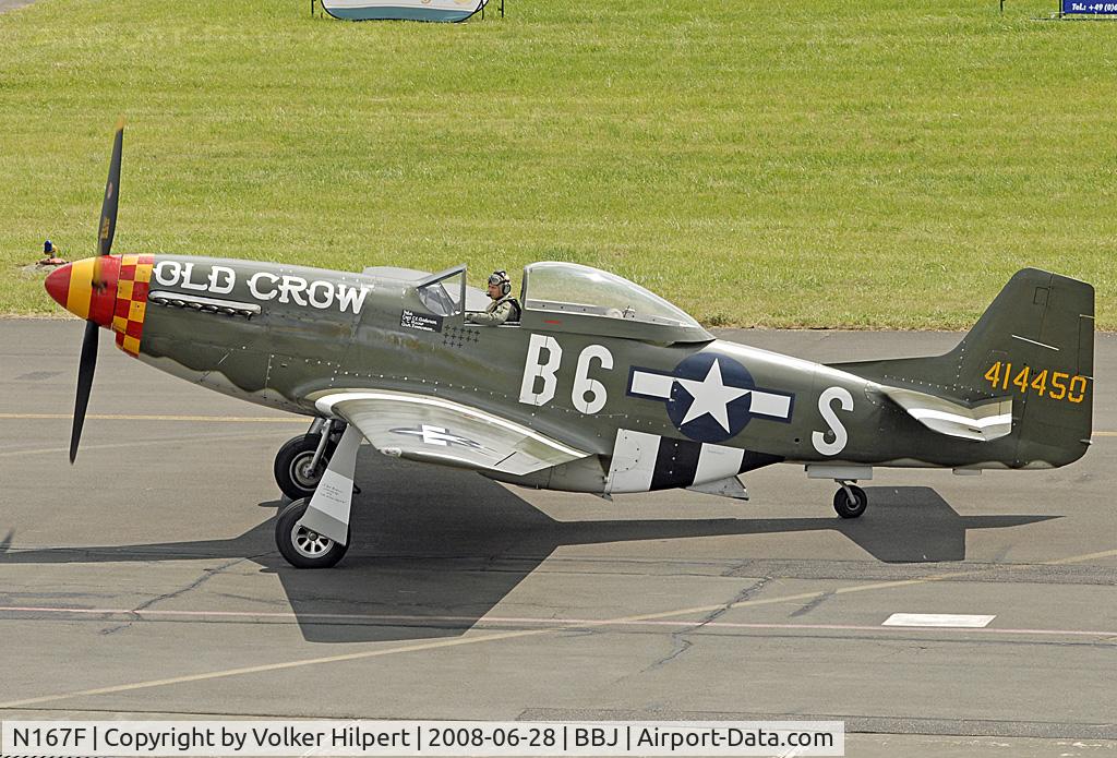 N167F, 1944 North American P-51D Mustang C/N 122-40417, Old Crow