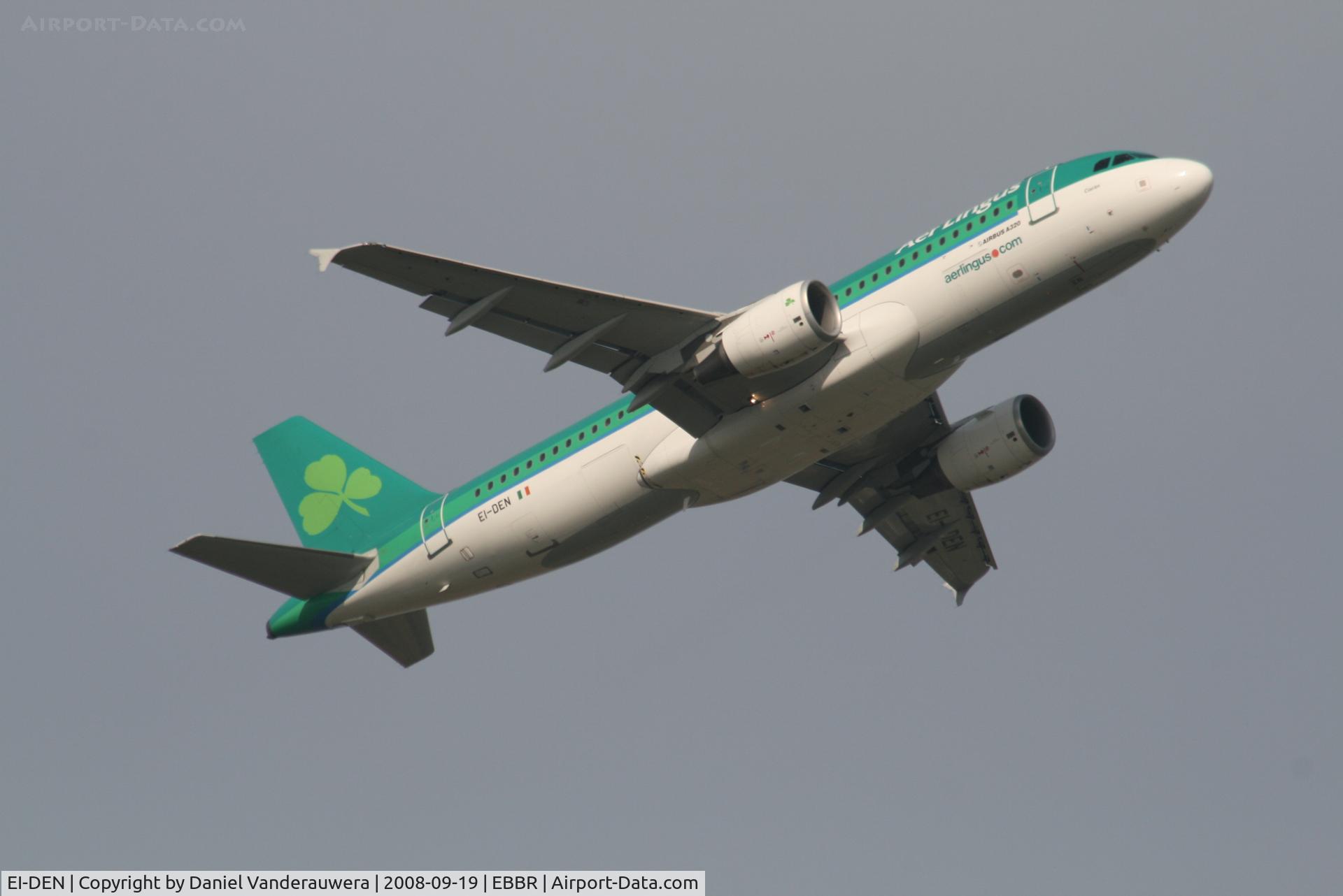 EI-DEN, 2005 Airbus A320-214 C/N 2432, Flight EI631 is taking off from RWY 07R