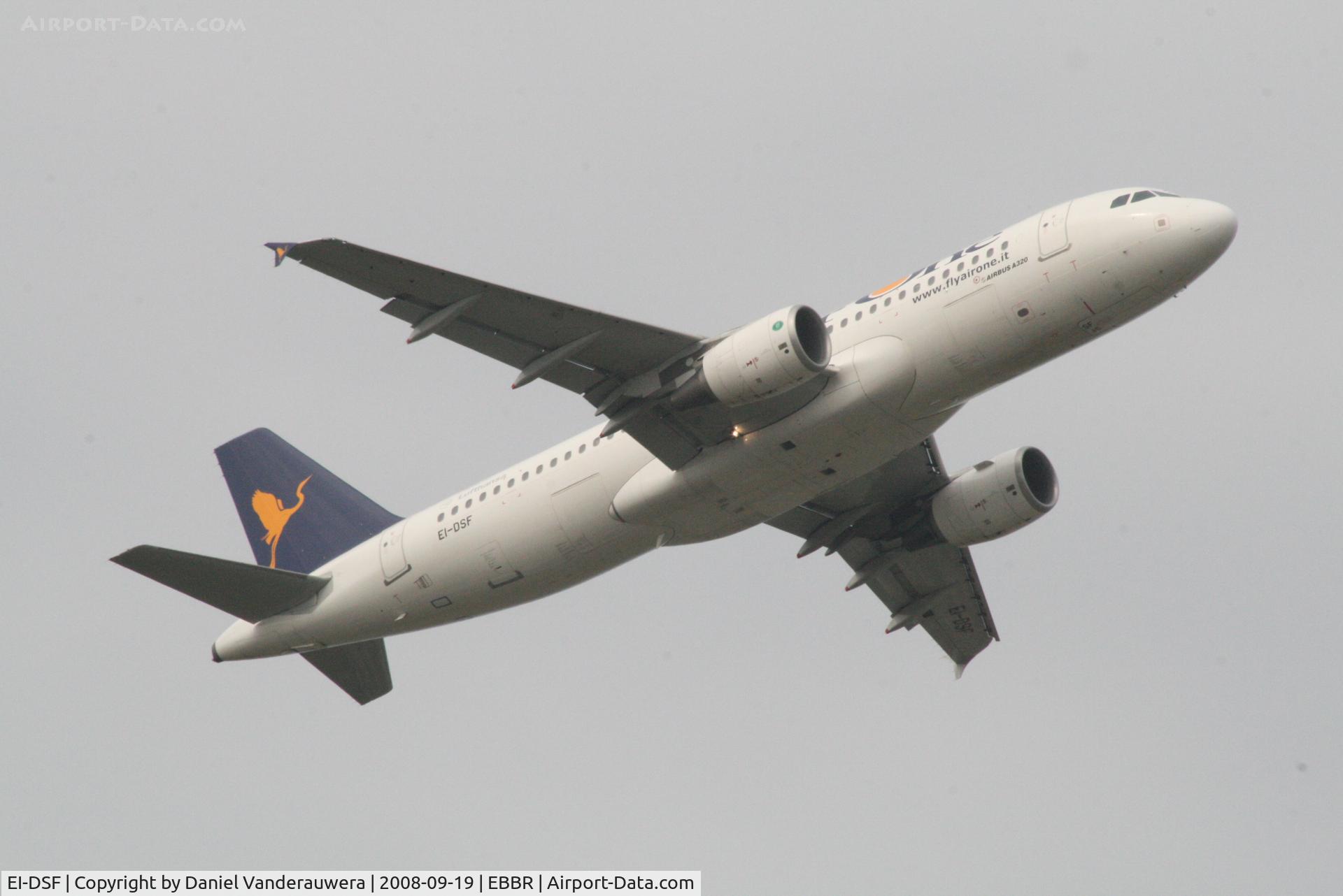 EI-DSF, 2007 Airbus A320-216 C/N 3080, Flight AP4221 is taking off from RWY 07R