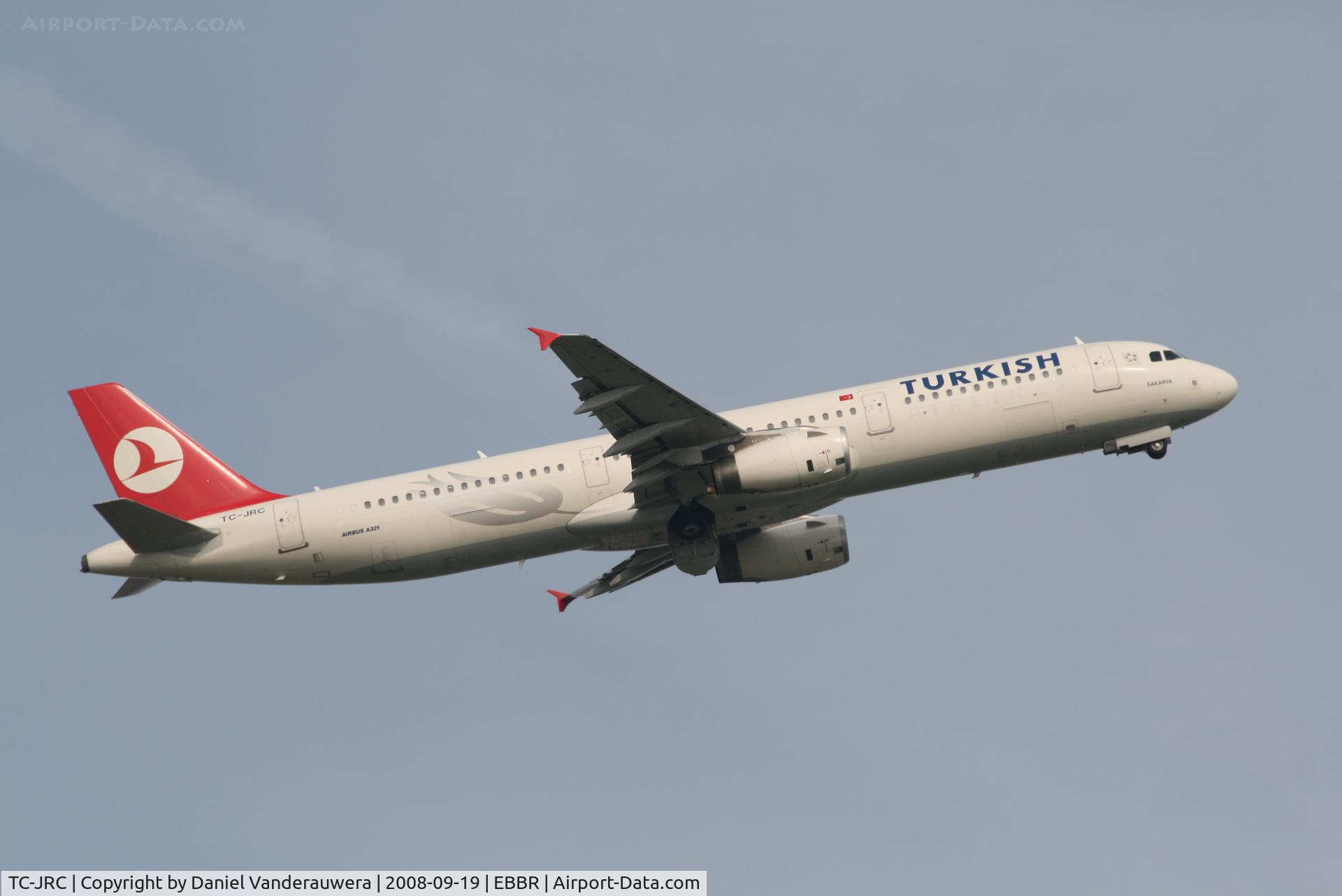 TC-JRC, 2006 Airbus A321-231 C/N 2999, Flight TK1938 is taking off from RWY 07R