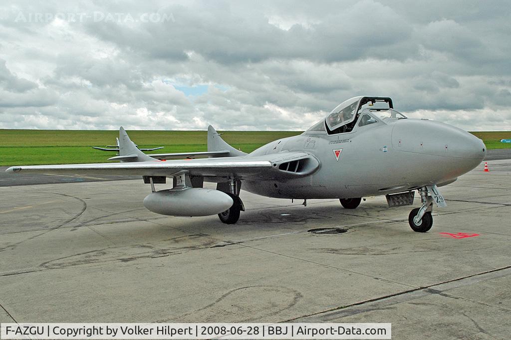 F-AZGU, 1959 De Havilland (F+W Emmen) Vampire T55 (DH-115) C/N 989, at BBJ