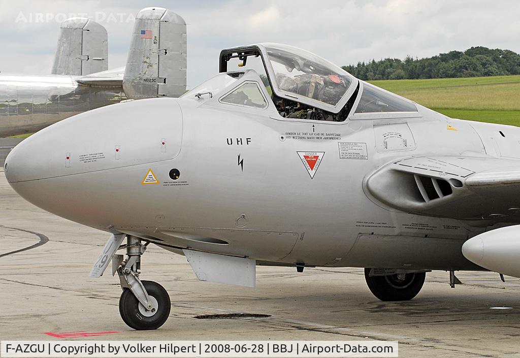 F-AZGU, 1959 De Havilland (F+W Emmen) Vampire T55 (DH-115) C/N 989, at BBJ
