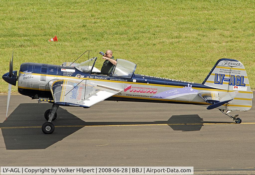LY-AGL, 1987 Yakovlev Yak-55 C/N 870406, at BBJ