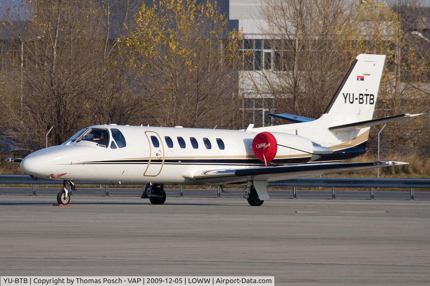 YU-BTB, 2002 Cessna 550 Citation Bravo C/N 550-1037, untitled