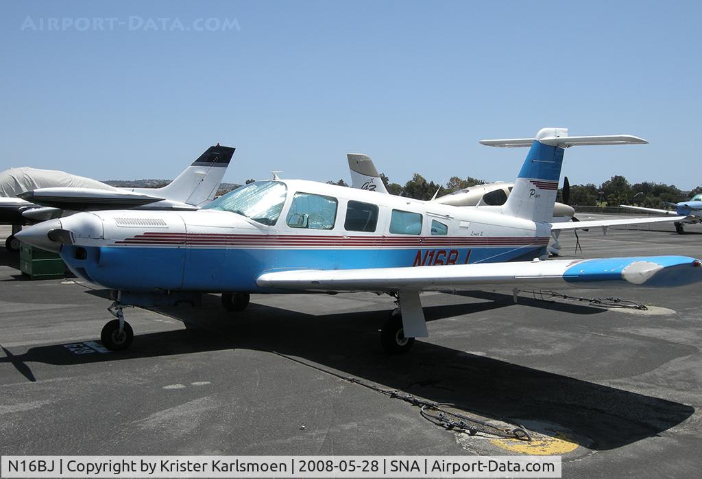 N16BJ, 1979 Piper PA-32RT-300T Turbo Lance II C/N 32R-7987115, Parked at John Wayne