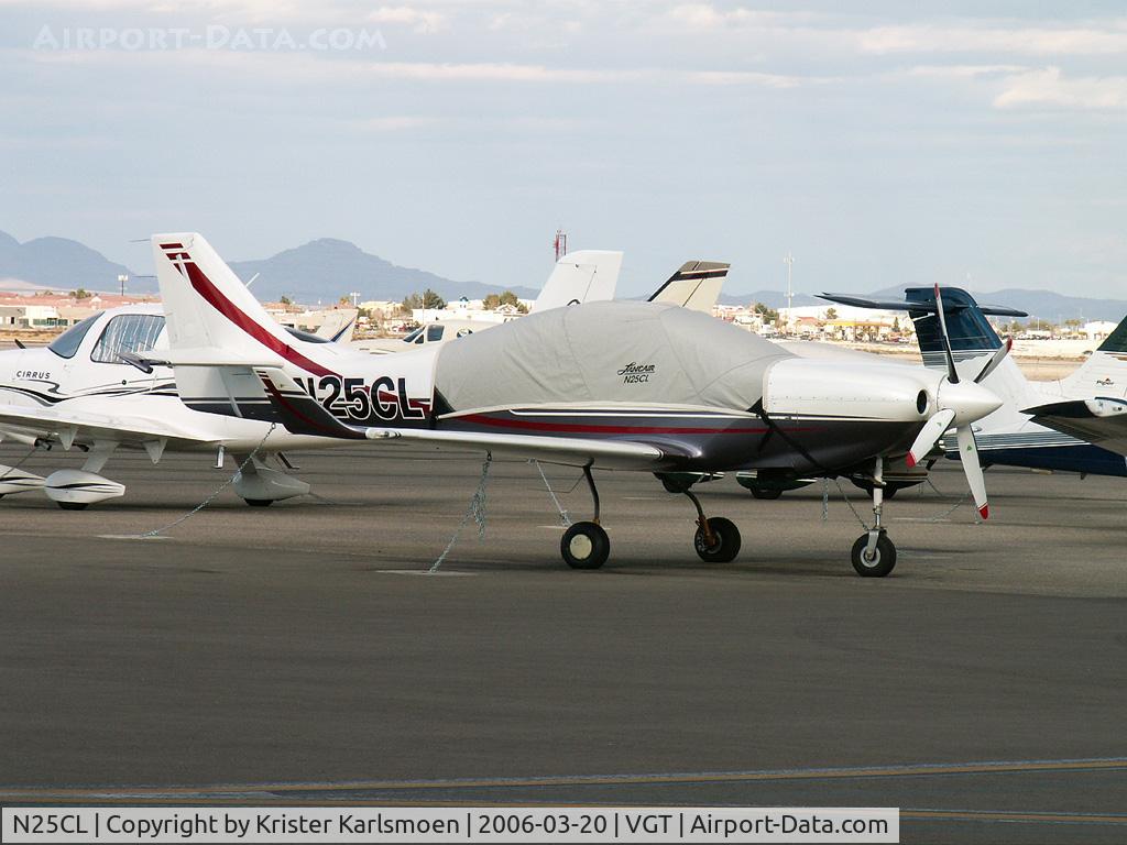 N25CL, 2000 Lancair IV P C/N LIV-424-SFB-P, Parked at North Las Vegas