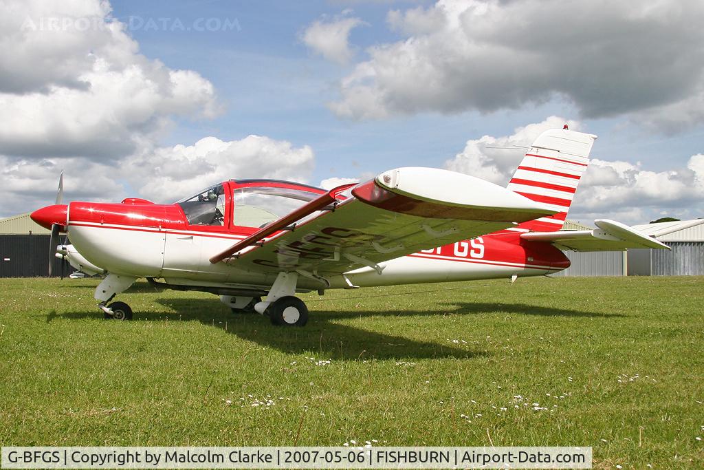 G-BFGS, 1975 Socata MS-893E Rallye 180GT Gaillard C/N 12571, Socata Rallye 180GT Gaillard at Fishburn Airfield in 2007.
