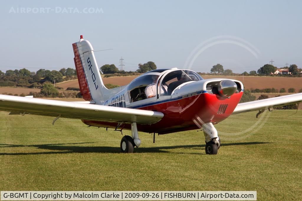 G-BGMT, 1978 Socata Rallye 235E Gabier C/N 13126, Socata Rallye 235E Gabier resident at Fishburn Airfield in 2009.