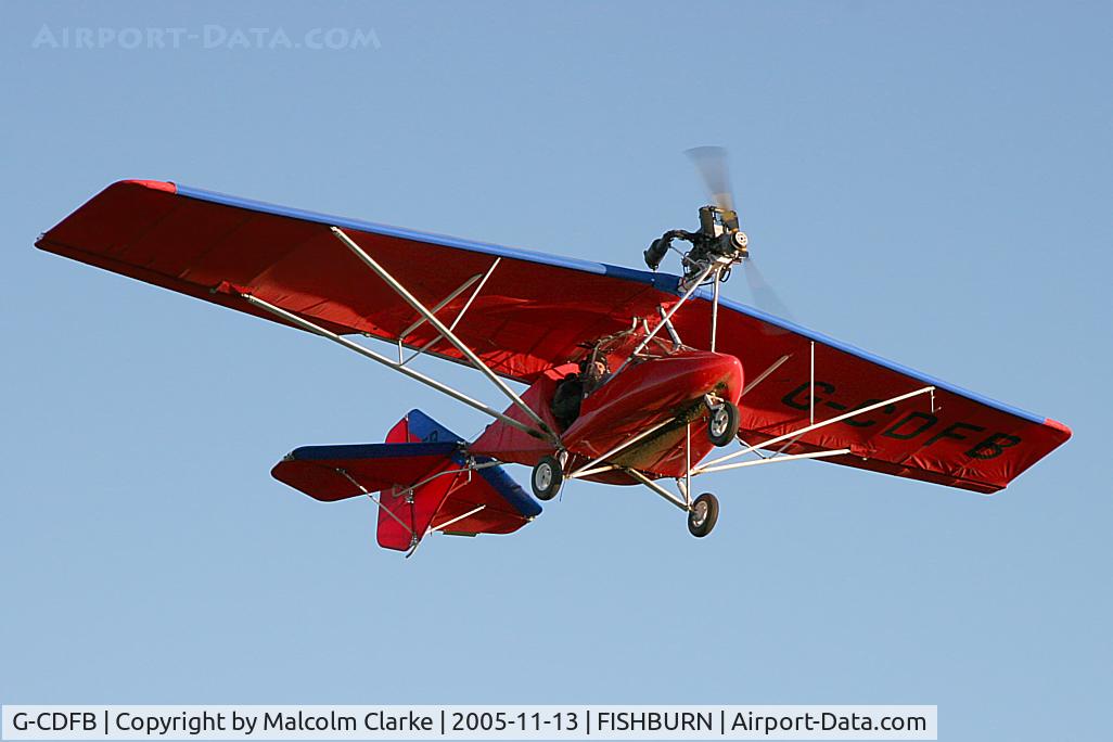 G-CDFB, 2004 Morley Pk X'AIR 582(5) C/N BMAA/HB/411, Morley XAir 582(5) at Fishburn Airfield in 2005.
