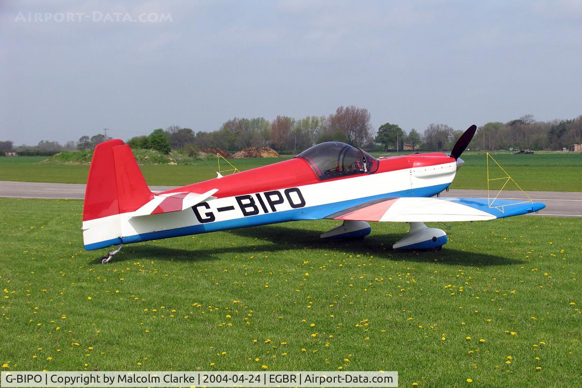 G-BIPO, 1977 Mudry CAP-20LS-200 C/N 03, Mudry CAARP Cap.20LS-200 at Breighton Airfield in 2004.