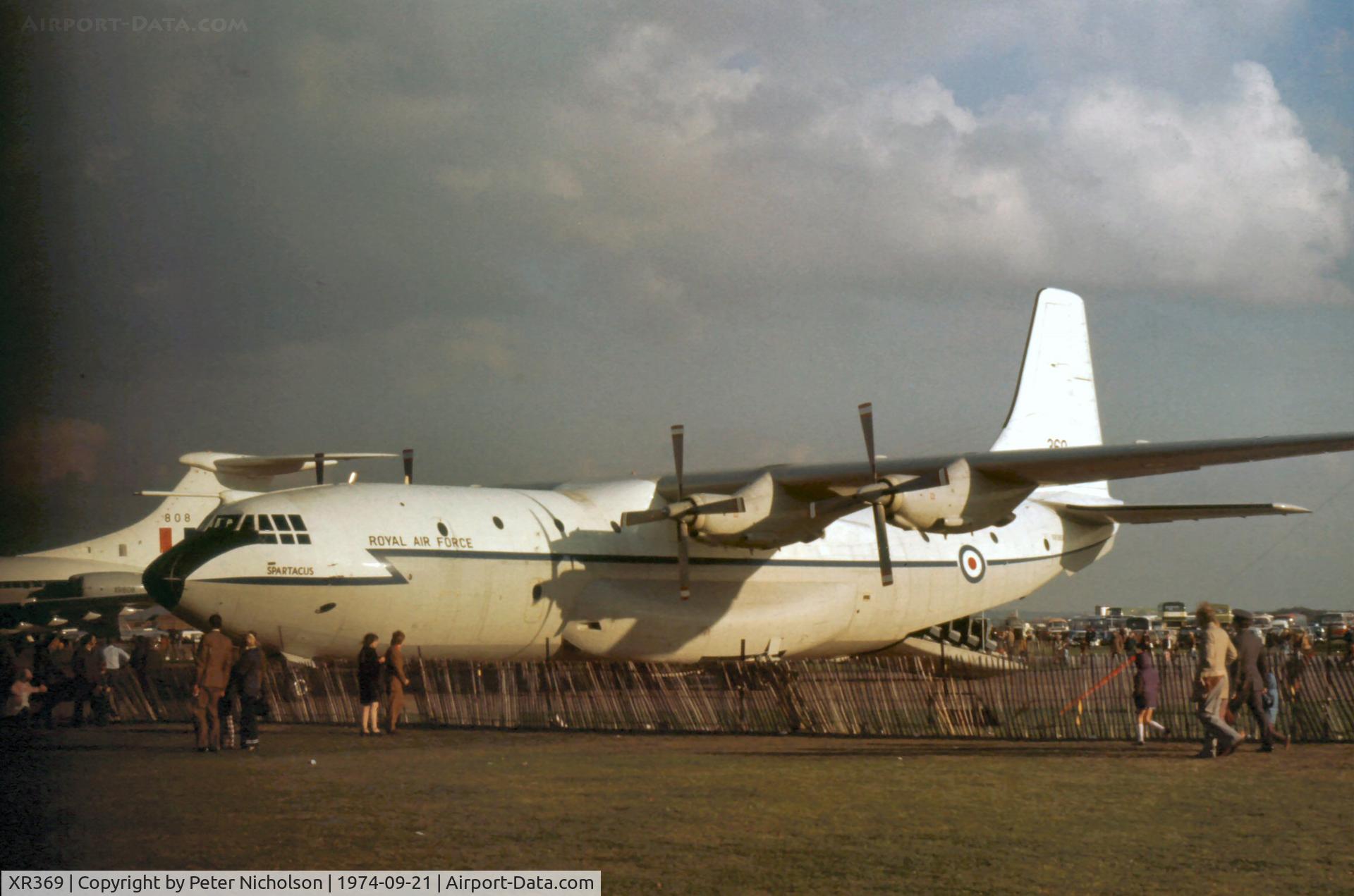 XR369, 1966 Short SC-5 Belfast C1 C/N SH.1823, Belast C.1 named 