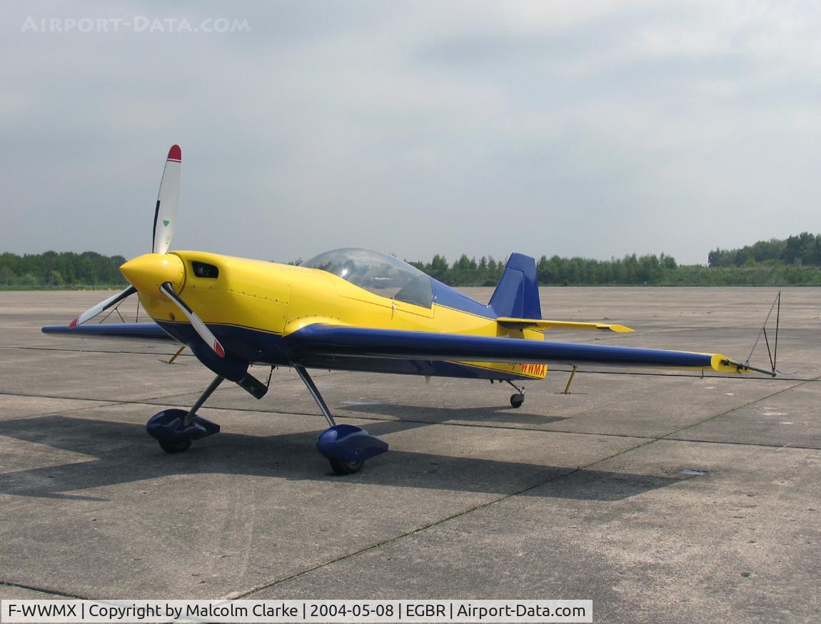 F-WWMX, Mudry CAP-202 C/N C03, Mudry CAP-202 at Breighton Airfield in 2004.