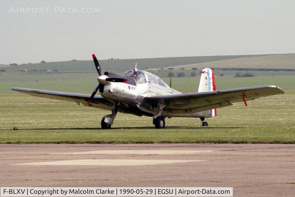 F-BLXV, 1956 Morane-Saulnier MS-733 Alcyon C/N 143, Morane-Saulnier MS.733 Alcyon at Duxford Airfield in 1990.