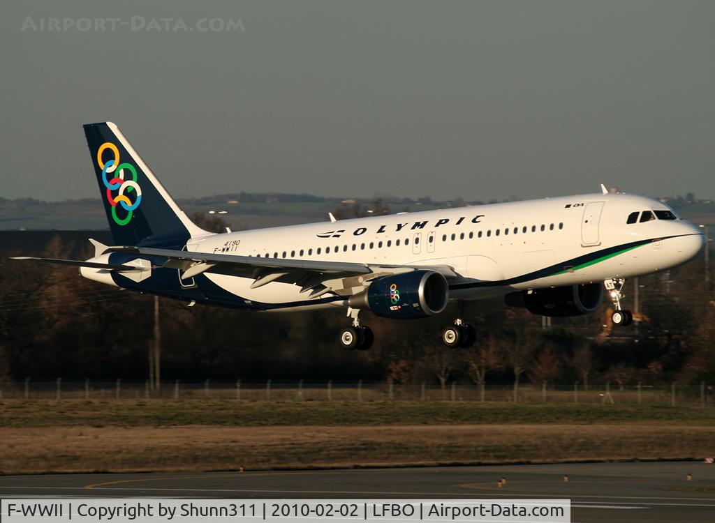 F-WWII, 2010 Airbus A320-214 C/N 4190, C/n 4190 - To be SX-OAT