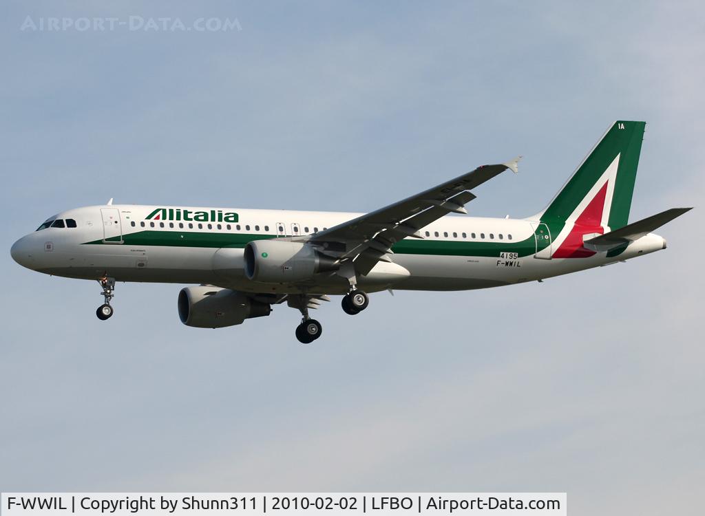 F-WWIL, 2010 Airbus A320-216 C/N 4195, C/n 4195 - To be EI-EIA