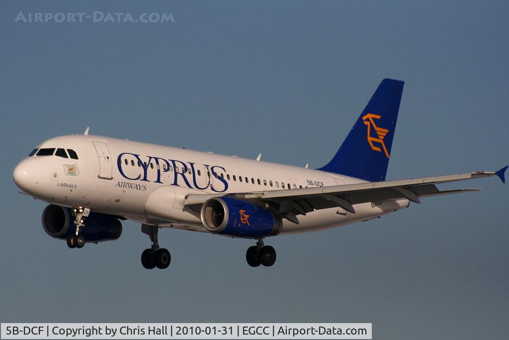 5B-DCF, 2006 Airbus A319-132 C/N 2718, Cyprus Airways