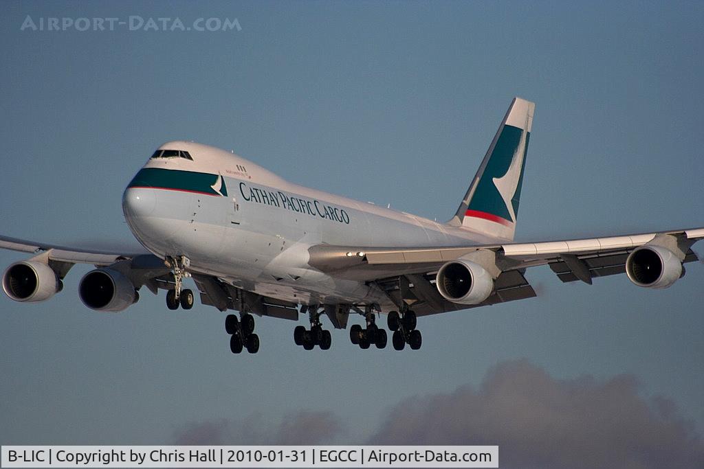 B-LIC, 2009 Boeing 747-467ERF C/N 36868, Cathay Pacific Cargo