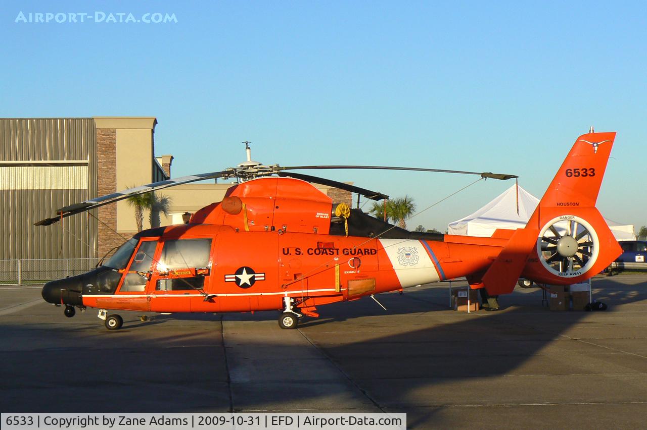 6533, Aérospatiale HH-65A Dolphin C/N 6182, USCG Dolphin at the Wings Over Houston Airshow