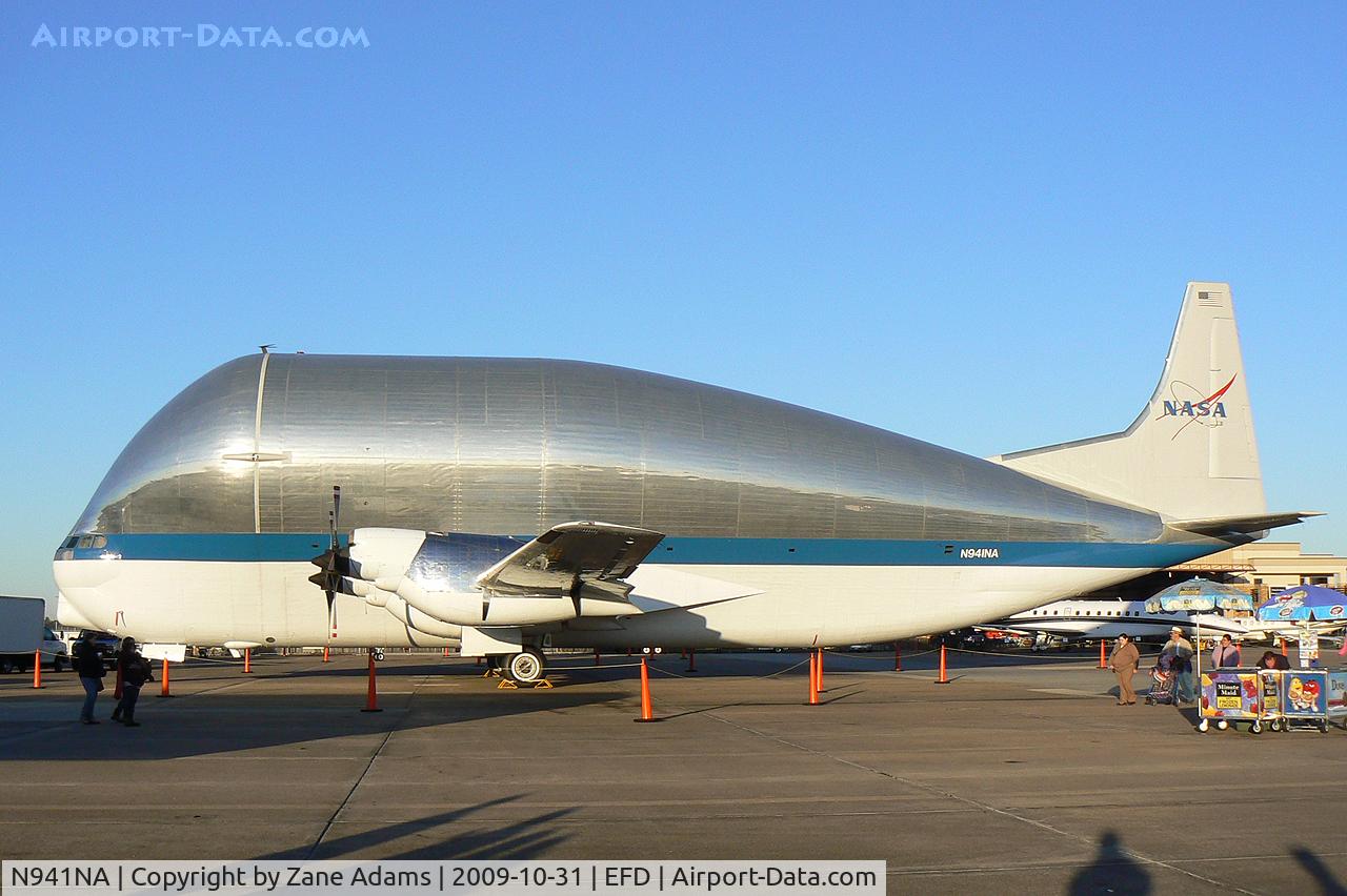 N941NA, 1983 Aero Spacelines 377SGT-F Super Guppy Turbine C/N 0004, NASA Super Guppy at the 2009 Wings Over Houston Airshow