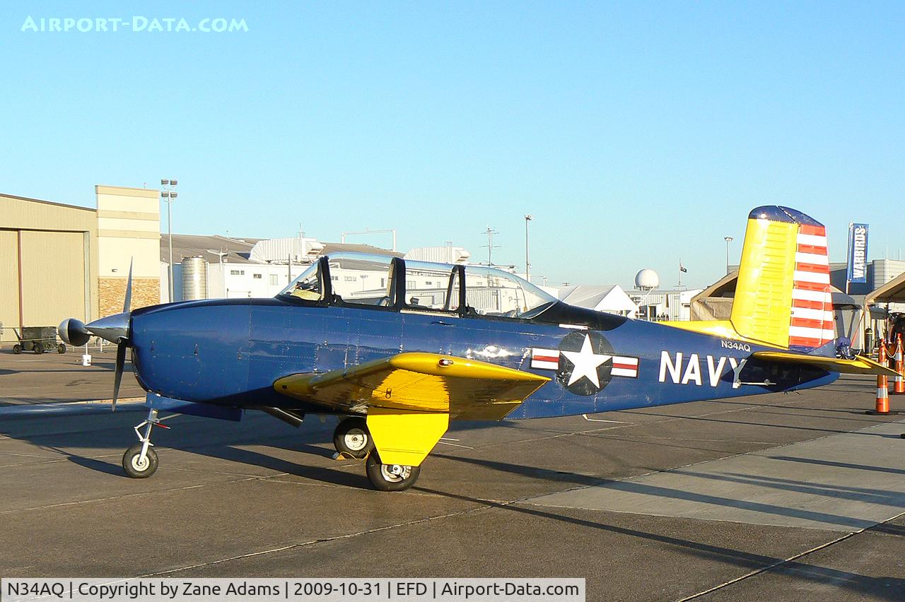 N34AQ, 1956 Beech A45 C/N CG-112, At the 2009 Wings Over Houston Airshow