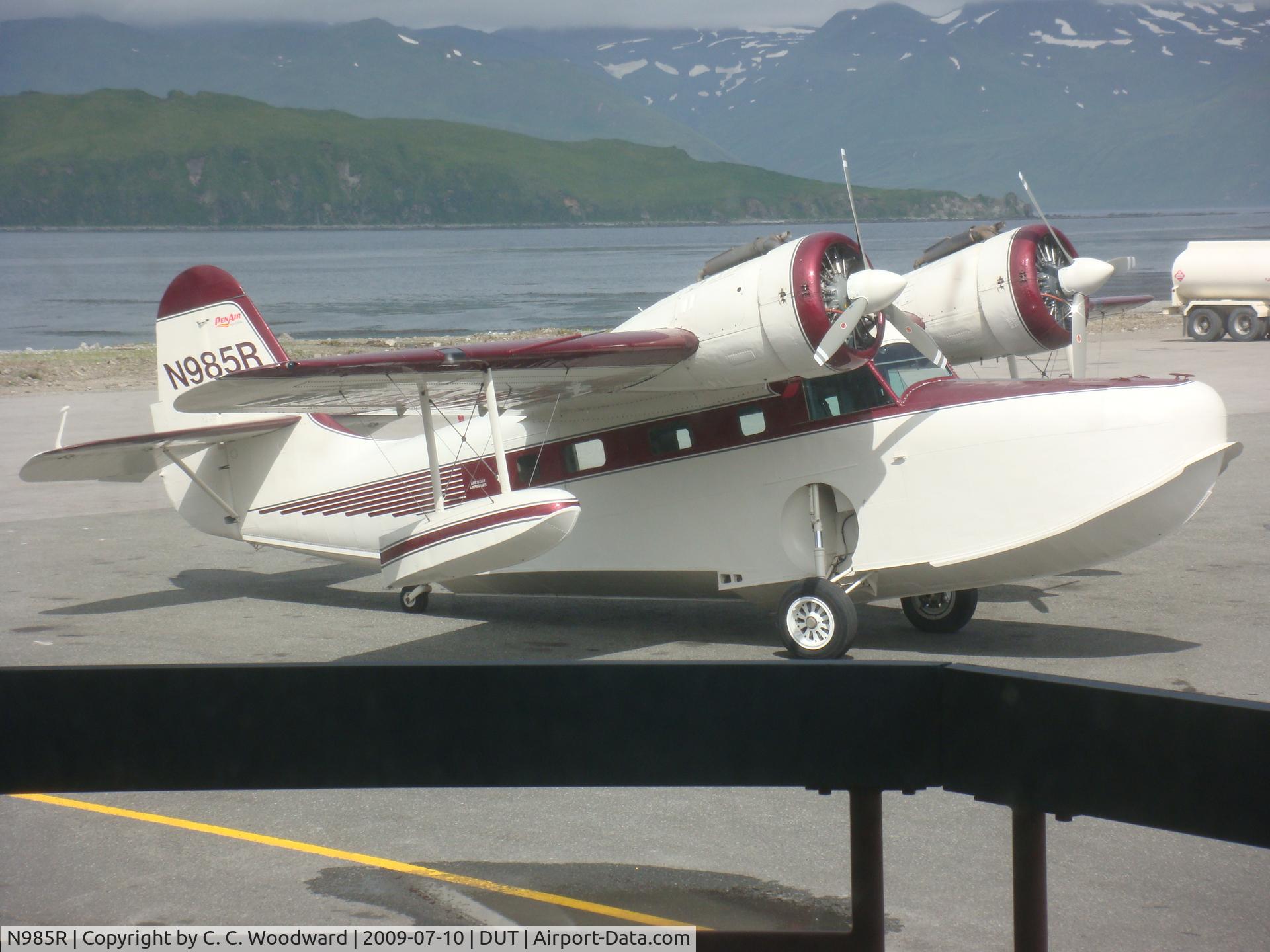 N985R, 1944 Grumman G-21A Goose C/N B-86, PenAir
