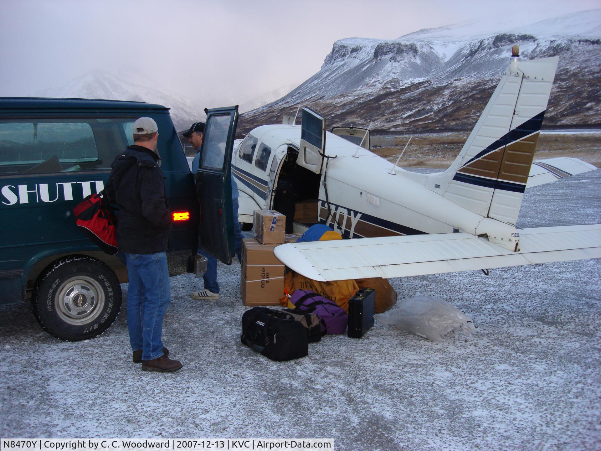 N8470Y, 1981 Piper PA-32-301 Saratoga C/N 32-8206012, King Cove, AK - PenAir