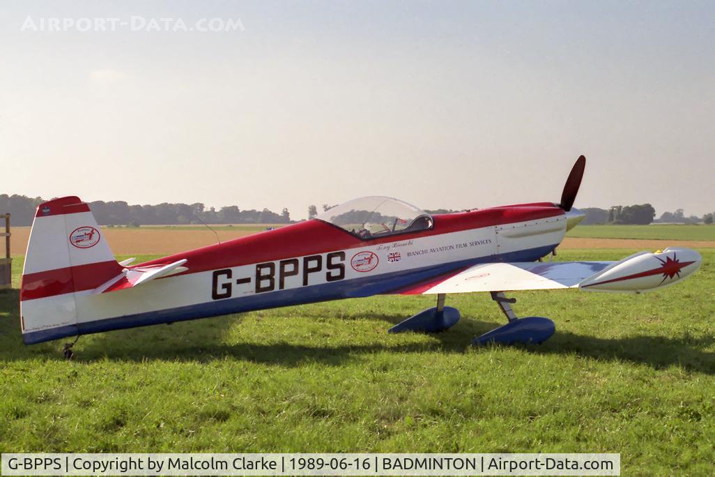 G-BPPS, 1983 Mudry CAP-21 C/N 09, Mudry CAARP Cap 21 at Badminton Air Day held at Badminton House in 1989.