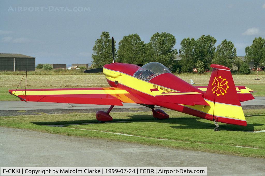 F-GKKI, 1992 Mudry CAP-231EX C/N 02, Mudry CAP-231EX at Breighton Airfield, UK in 1999.
