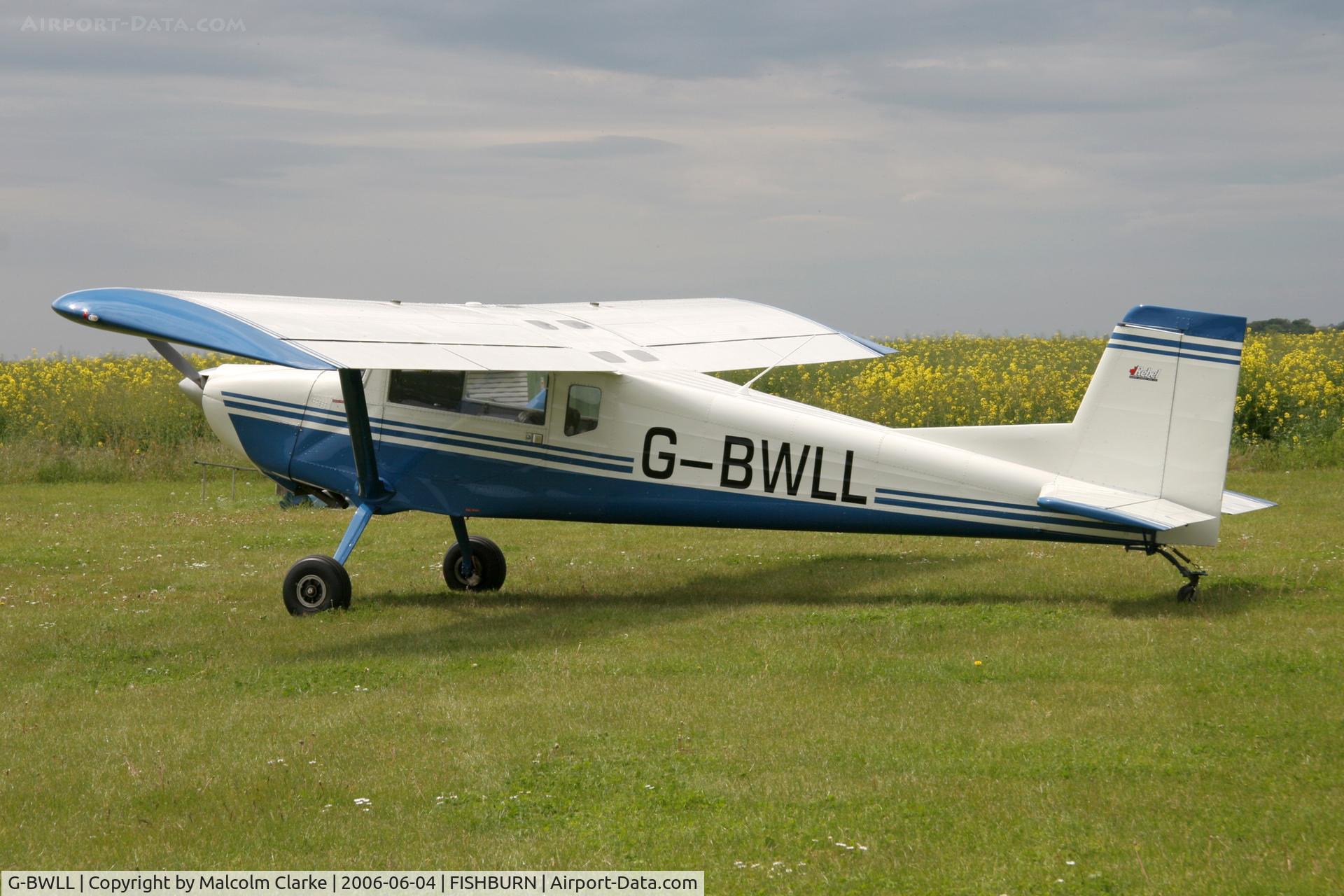 G-BWLL, 1996 Murphy Rebel C/N PFA 232-12499, Murphy Rebel at Fishburn Airfield in 2006.