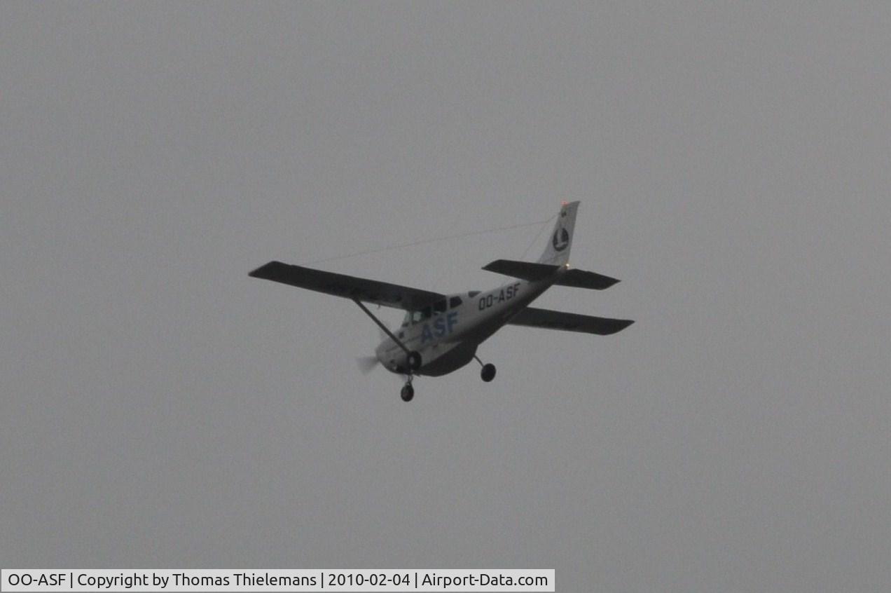 OO-ASF, 1977 Cessna U206G 6 II Stationair C/N U20603690, above Meise (Belgium)