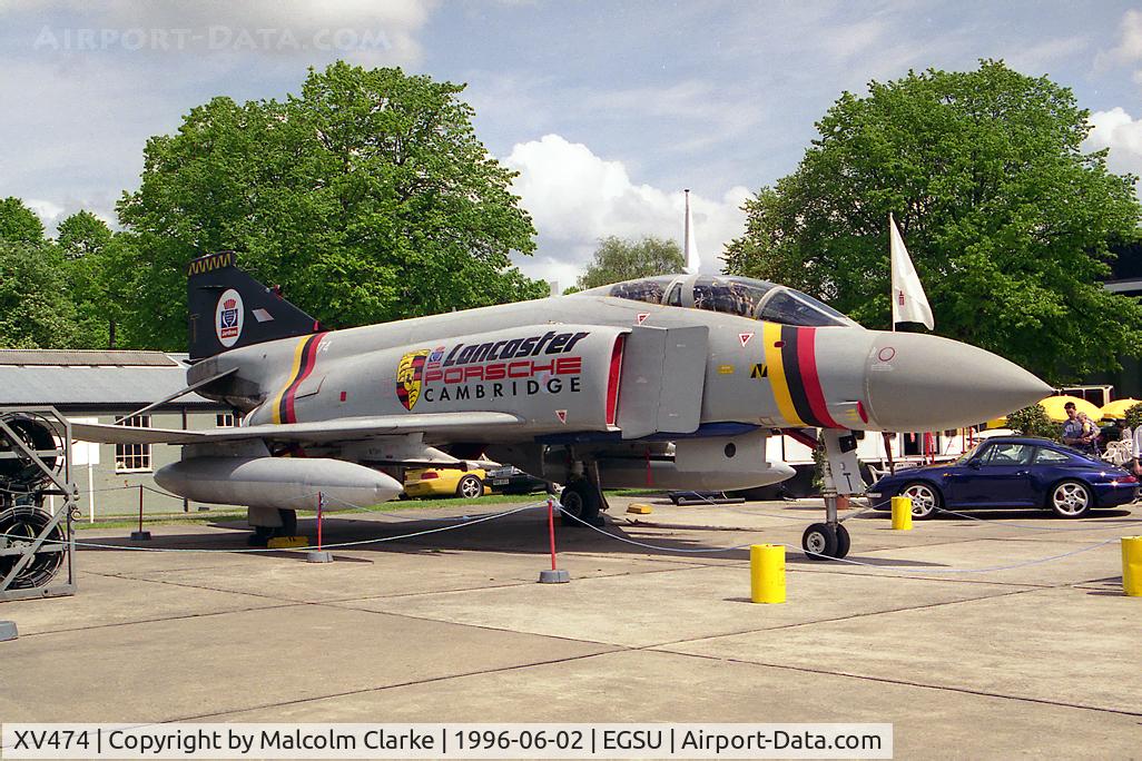 XV474, 1969 McDonnell Douglas Phantom FGR2 C/N 3309, McDonnell Douglas Phantom FGR2 at the Imperial War museum, Duxford  in 1996.
