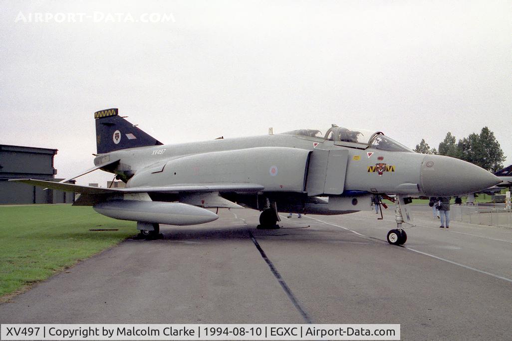 XV497, 1969 McDonnell Douglas Phantom FGR2 C/N 3454, McDonnell Douglas Phantom FGR2. From BDRT, RAF Coningsby and seen at Coningby's Photocall 94.