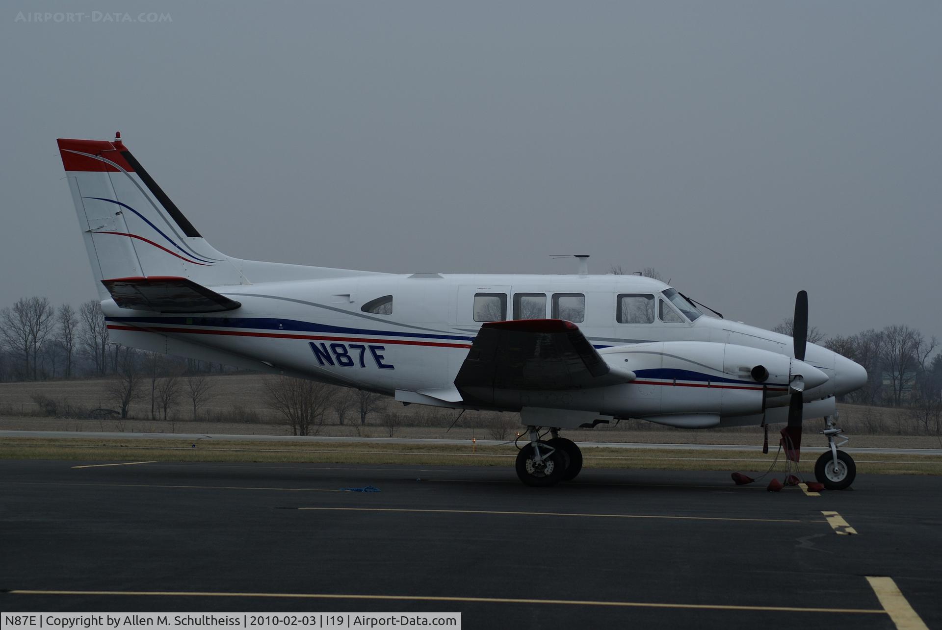 N87E, 1967 Beech U-21A Ute C/N LM-05, 1967 Beech 65-A90-1