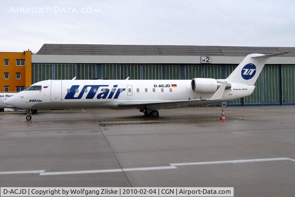 D-ACJD, 1996 Canadair CRJ-100LR (CL-600-2B19) C/N 7135, visitor