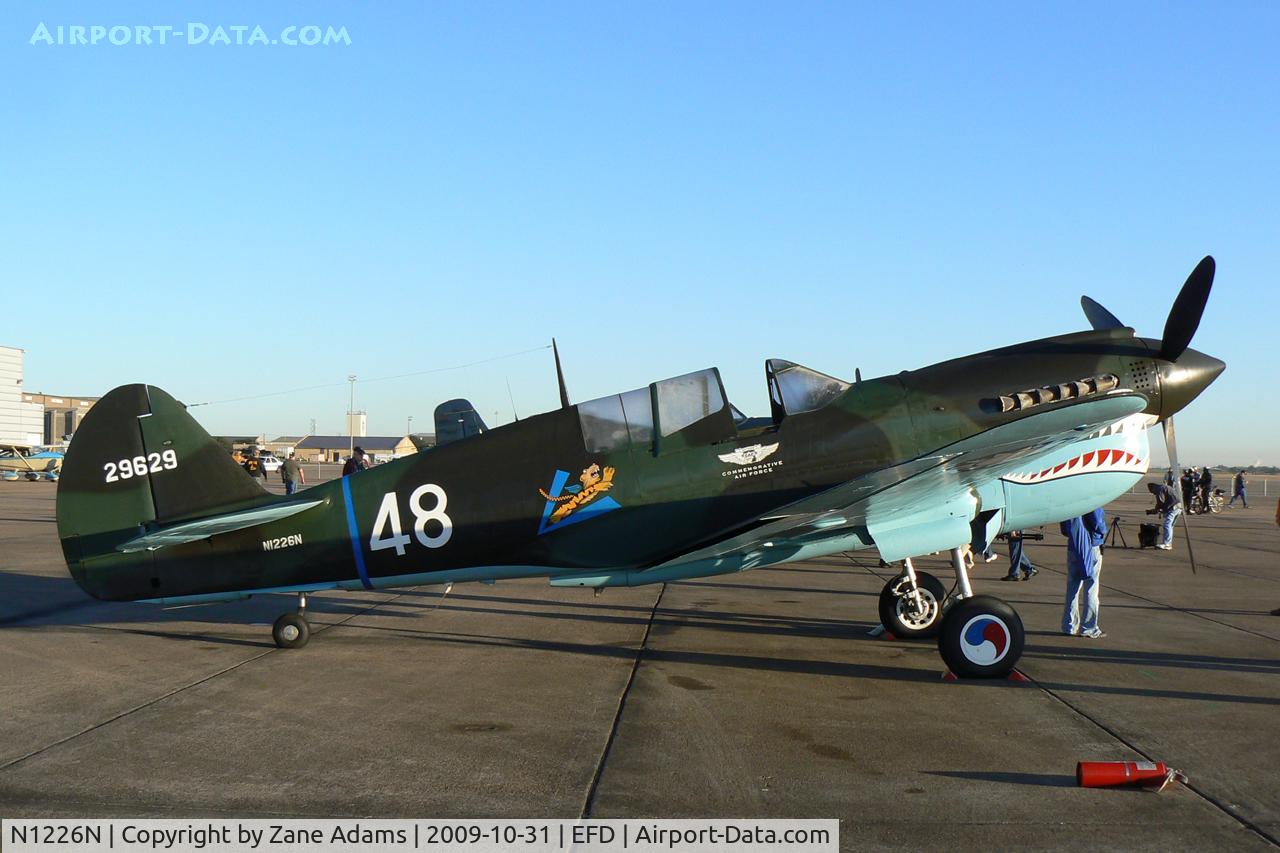N1226N, Curtiss P-40N Warhawk C/N 29629, CAF P-40 at the 2009 Wings Over Houston Airshow