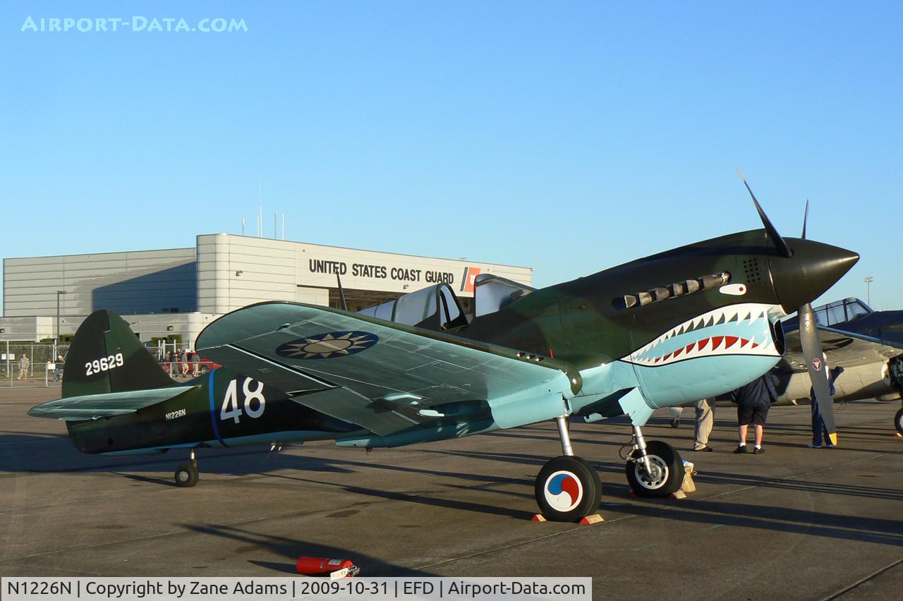 N1226N, Curtiss P-40N Warhawk C/N 29629, CAF P-40 at the 2009 Wings Over Houston Airshow