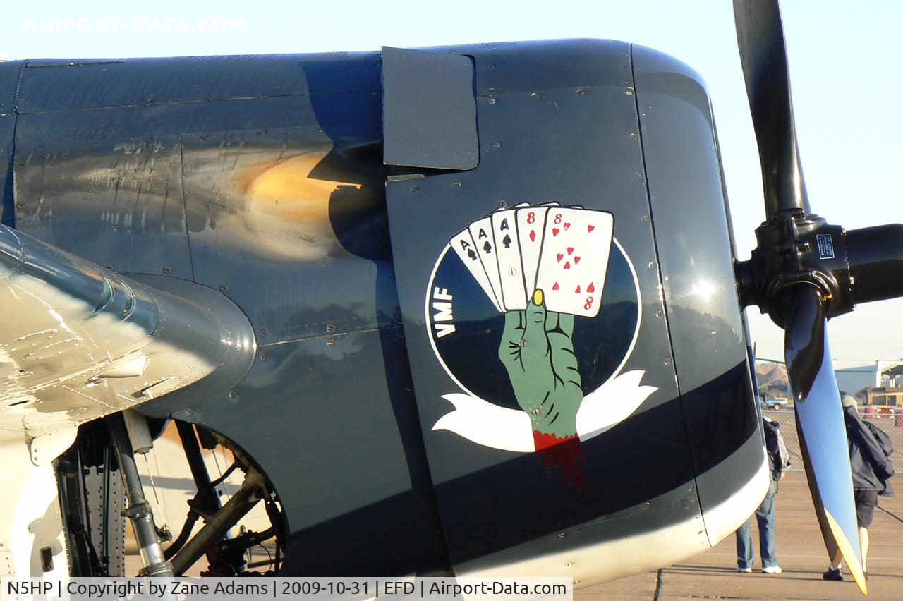 N5HP, 1945 General Motors (Grumman) FM-2 Wildcat C/N 5835, At the 2009 Wings Over Houston Airshow