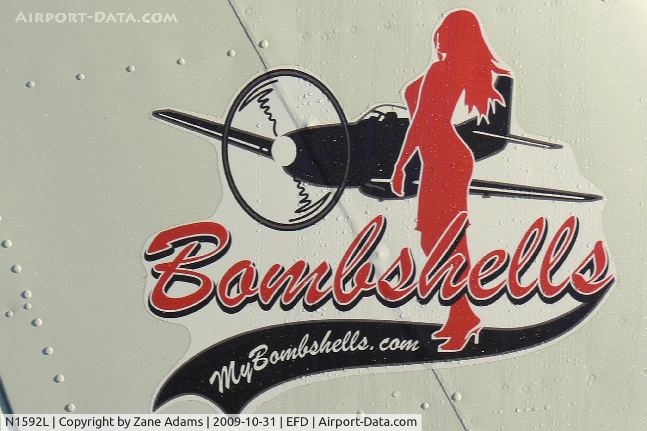 N1592L, 1976 Beech A36 Bonanza 36 C/N E-832, Bombshells Bonanza at the 2009 Wings Over Houston Airshow