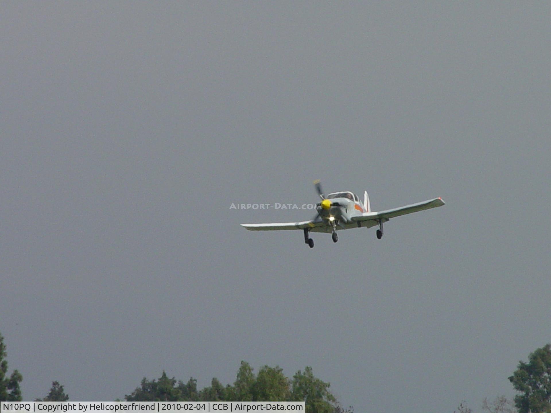 N10PQ, Jeffair Barracuda H-1 C/N 533, On final to runway 24
